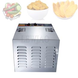 Déshydrateur alimentaire 10 couches, sèche-fruits, Machine de séchage des aliments, en acier inoxydable, à usage domestique, déshydratation des légumes conservés, 1000W