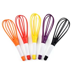 Food Grade Egg Beaters Egg Agitator Multifunctionele Whisk Mixer Eieren Crème Bakken Bloem Roerder Rotary Handleiding Keuken Koken Tool