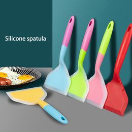 Ustensiles de cuisson en silicone antiadhésive Grade Alimentation Spatule Boeuf Meat Oeuf Kitchette large spatule Pizza Pheille de cuisson outils de cuisine