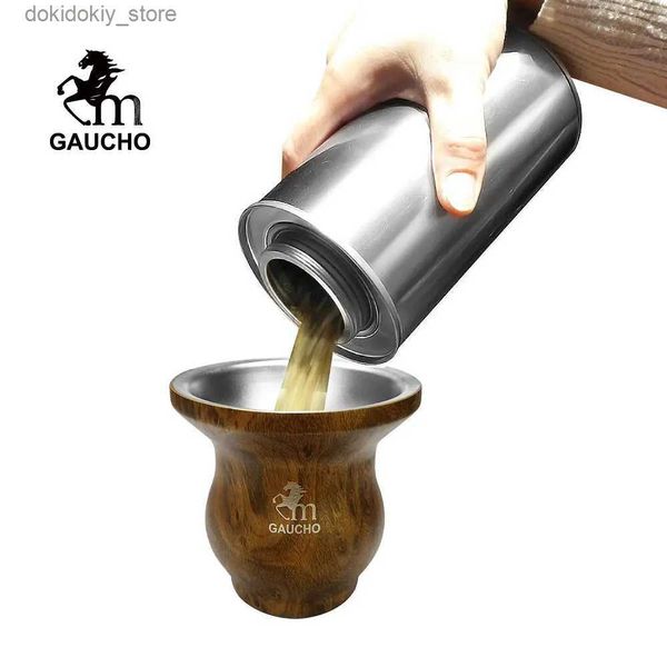 Frascos de alimentos Botes 1 pieza / lote Lata de té Yerba Mate Hojalata de grado alimenticio Tienda de polvo de grano de café Lata sellada Tanque de aceite comestible Utensilios de cocina Venta caliente L24326