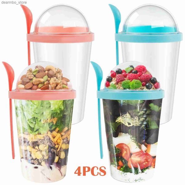 Pottes de nourriture Canisters 4pcs 400 ml