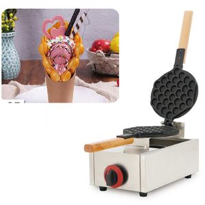 Machine commerciale de gaufrier de gâteau d'oeufs de gaz de transformation des aliments Baker Taiyaki