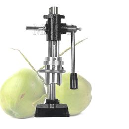 Voedselverwerking machine handleiding kokosnoot drukmachine groene kokospeeling en snijmachine