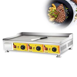 Voedselverwerking Snackapparatuur 110V 220V Electric Steak Bakplaat Machine
