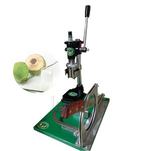 Voedselprocessors Handmatig groene kokosnoot snijmachine hand druk op opening maker groen snijmes fruitwinkel