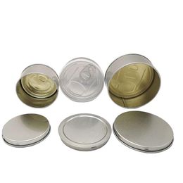Voedsel Savers opslagcontainers Tin kunnen OEM -ondersteuningsstickers voor met plring geurbestendig 100 ml luchtdichte deksel druppel