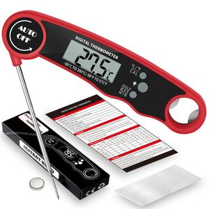 Food Thermometer with Backlight Digital Instant Read Meat Thermometers for Kitchen Food Cooking BBQ Milk Coffee and Oil Deep Frying