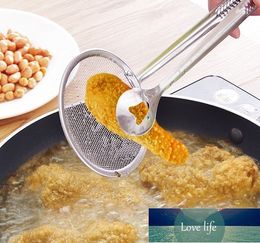 Food Tong Stainless Steel Strainer Kitchen Filter Mesh Spoon Fried Food Oil Strainer Clip Kitchen Tool Factory price expert design Quality Latest Style Original