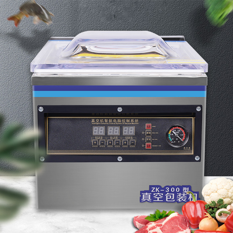Máquina de embalagem do selador da máquina do vácuo da alimento molhada e seca máquina automática do packer de vácuo