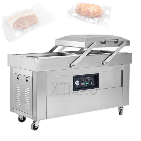 Scellant sous vide alimentaire emballage Machine de scellage sacs de stockage Film scellant sous vide emballeur automatique sous vide Machine à emballer les aliments