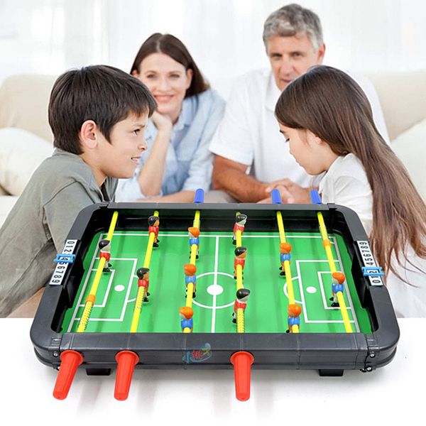 Baby-foot Baby-foot Jeu de table Football Football de table Enfants Mini Sportshand Jouets Bureau Duty Heavy Desktop Set Outdoor 230617