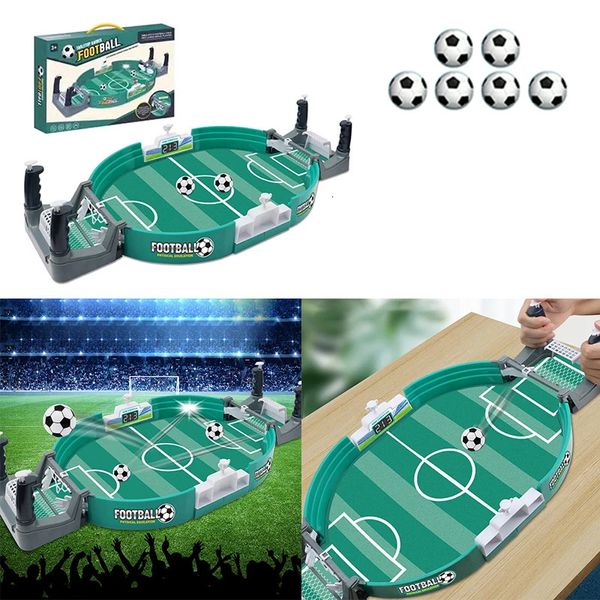 Baby-foot Mini jeu de football de table Jeu de football interactif portable Installation facile Jeu parent-enfant de football pour enfants Jouets de vacances 231018