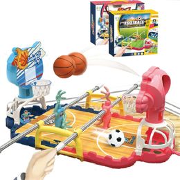 Foosball Table Football Desktop Basketball Shoting Toy Fun Sports Parent-Child Lnteractive Tabletop Game Adults and Kids Gril Boys Cadeaux 231018