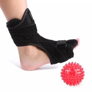 Voetverzorging 1 set Fasciitis Plantaris Dorsale Night Spalk Orthese Stabilisator Drop Enkel Ondersteuning Spiky Massage Bal 231202