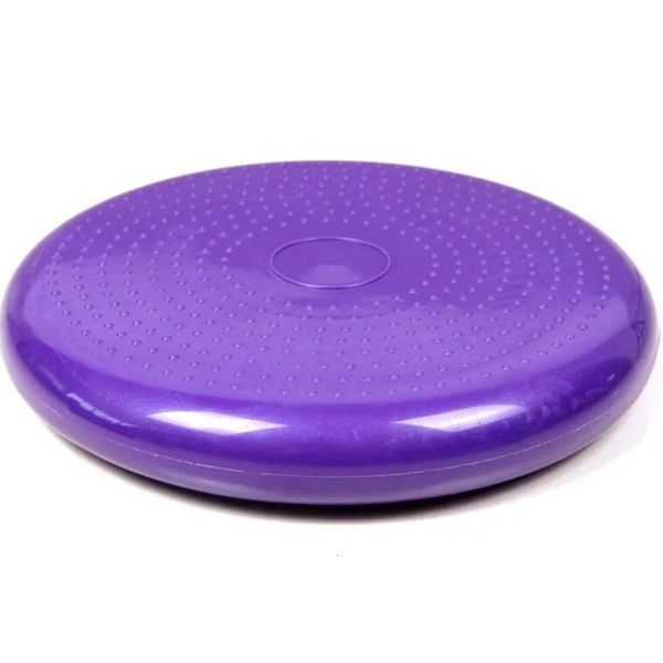 Soins des pieds 1 pièces Anti-émeute équilibré Yoga plaque de Massage coussin stabilité disque équilibre Wobble Pad cheville genou planche tapis de balle 231202