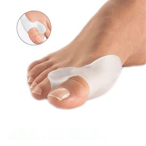 Foot Care 2PCS Silicone Gel Thumb Corrector Bunion Foot Toe Hallux Valgus Protector Separator Finger Straightener Adjuster Foot Care Tool 230923