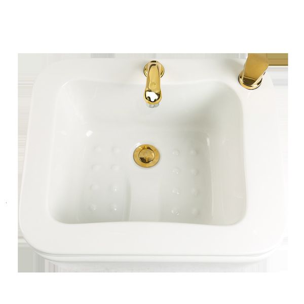 Soins des pieds Bassin de bain de luxe pour tremper les pieds Pédicure Spa Seau en acrylique avec douche et robinet Baignoire de trempage 230606