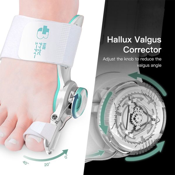 Soins des pieds Dispositif orthopédique de correcteur d'oignon Soulagement des pieds Hallux Valgus Correction des orteils Pédicure Pieds Os Pouce Ajusteur Masseur de pieds 230826