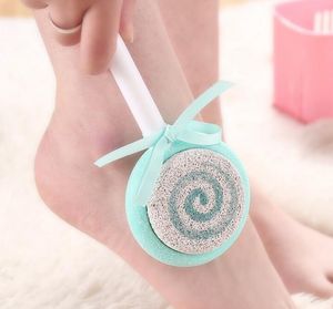 Voet schone glaber harde huid home tuin remover scrub puimsteen schone schattige lollipop bestand schraap scrubber pedicure tool