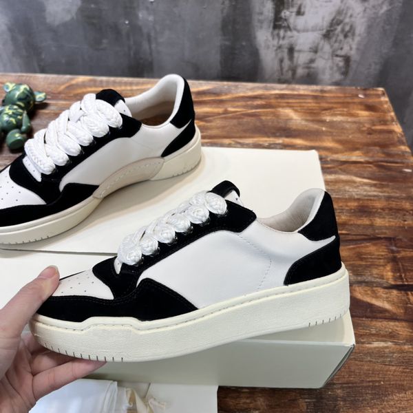 Industrie des pieds Tokyo Sneakers 2022 S / S 22S303 Chaussures Designer Femmes Hommes en cuir Fashion Casual Fashion Bneaker beige Taille 35-45