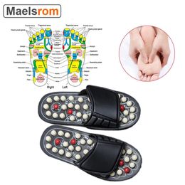 Massage de massage des pieds Chaussures de masseur de thérapie acupuncture pour le pied Activant Activant la réflexologie Pieds Care MassageAnador Sandale 240515