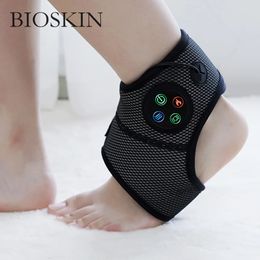 Masseur de pieds BIOSKIN Smart orthèse de cheville masseur de Compression chauffage électrique multifonctionnel et soulagement de la douleur Vibration 231030