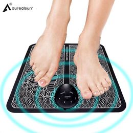 Voet Massager Elektrische EMS Foot Massager Mat Tens Massageador Pes ElectroeStimulador Muscular Health Care Relaxation Terapia Fisica Massage 230403