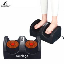 Voetmassageapparaat Elektrische voetmassage Diepe spieren Shiatsu-therapie Ontspannen Gezondheidszorg Infraroodverwarming Lichaamsmassageapparaat Warmtekneedroller Salud 231031