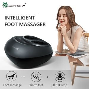 Voetmassageapparaat Elektrische massagemachine Infraroodverwarmingstherapie Shiatsu Kneden Luchtcompressie Gezondheidszorg Antistress Huishoudelijk geschenk 230826