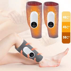 Masseur de pieds électrique 360 ° pression d'air mollet 3 modes pressothérapie pieds sans fil Massage des jambes Circulation sanguine musculaire soulager la douleur 231216