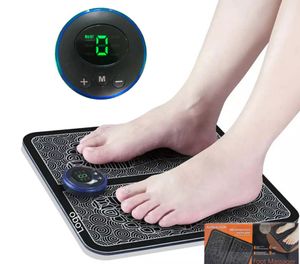 Voet massager EMS voet massagerat Mat Tens fisioterapia elektrische voet kussen bloedcirculatie acupunctur pad voet gezondheidszorg ontspanning 230310