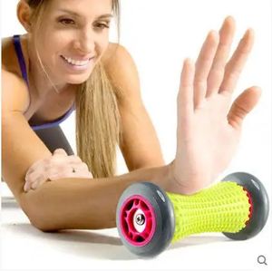 Masseur de pieds main pied massage rouleau roue bureau à domicile fitness relaxant muscle bâton 231020