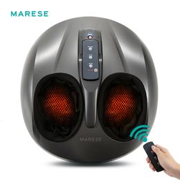 Voetmassageapparaat MARESE M118 Elektrische verwarmingstherapie Shiatsu met diepe kneedroller Luchtcompressiemassagemachine Gezondheidszorg 230826