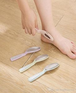 Râpe à pied dissolvant de callosités outils de pédicure en acier inoxydable élimination de la peau dure exfolier l'outil de meulage des pieds fichier des pieds outil de soins de la peau B9847293