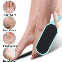 Profession de râpe de pied Doucure Pédicure Foot Rasp File Cuticule Cleaner Feet Health Care for Hard Dead Skin Callus Remover - Pour le dossier de pédicure double face