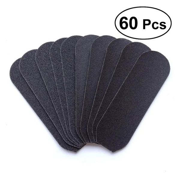 Râpes à pied 60pcspack soin grain tissu de ponçage Pro pédicure pieds recharge remplacement pour poignée en métal inoxydable fichiers râpe 231007