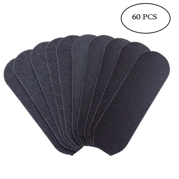 Râpes à pied 60pcspack soin grain tissu de ponçage Pro pédicure pieds recharge remplacement pour poignée en métal inoxydable fichiers râpe y231007