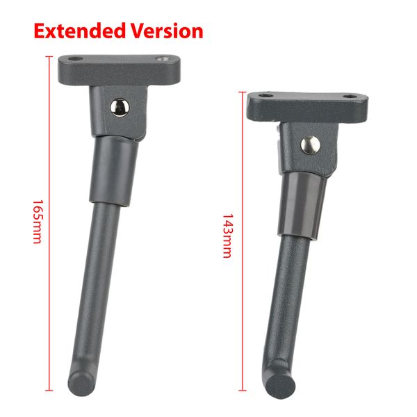 Prise en charge des pieds pour Xiaomi M365 Pro 1s Pro2 Electric Scooter Skateboard Aluminium Alloy Kickstand Stand Stand côté côté