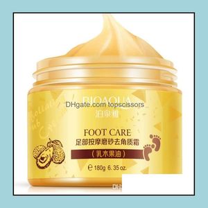 Traitement des pieds Bioaqua Soins des pieds Mas Crème Peeling Exfoliant Hydratant Spa Beauté Supprimer la peau morte Livraison 2022 Santé Dhd2U