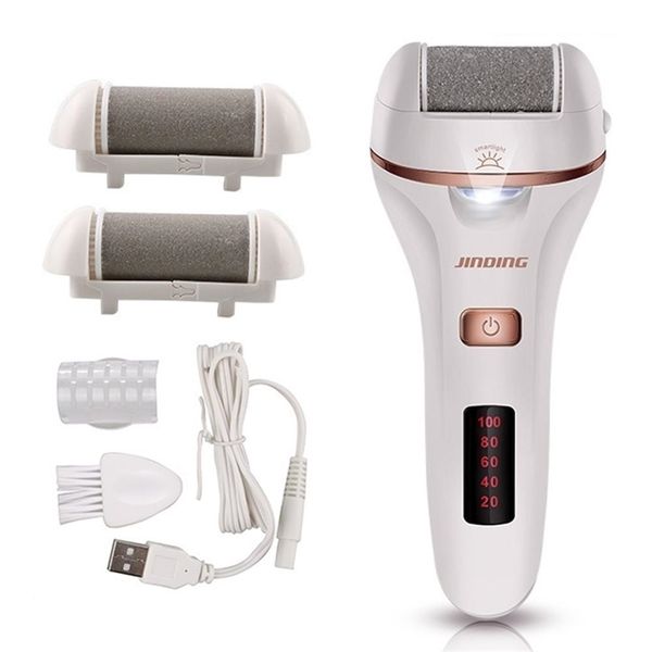 Traitement des pieds Électrique Pied Lime Meuleuse Morte Peau Sèche Callus Remover Rechargeable Pieds Pédicure Outil Soins Des Pieds Outils pour Dur Cracked Clean 221027