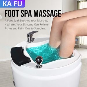 Traitement des pieds Baignoires spa de pédicure de luxe Bassin de bain de massage à jet magnétique pour tremper les pieds Pieds en acrylique Baignoire de trempage Bol de baignoire 230920