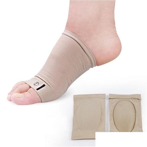 Traitement du pied Professionnel gel ortique Plantar Plantar Fasciite Arc Soutien Soutien Coussin Pain talon PAUT CADRI