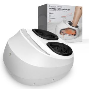 Voetbehandeling Shiatsu-massager Rollende massage met luchtcompressie Ontspannen Vermoeide pijnlijke tenen Warmtetherapie Soft Flee 230712