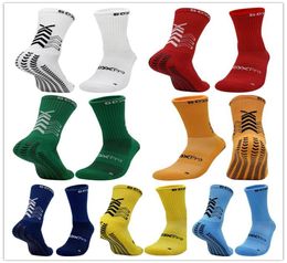 Chaussettes antidérapantes de Football pour hommes, similaires au soxPro SOX Pro, pour basket-ball, course à pied, cyclisme, gymnastique, Jogging2798856