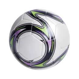 Ballon de football balles de football professionnel taille 5 sports pu en cuir en cuir cousu de football de football soccer professionnel 240415