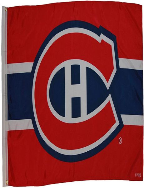 Drapeaux de l'équipe de Baseball de Football de Montréal, 3x5 pieds, 150x90cm, ventilateur d'impression en Polyester suspendu avec œillets en laiton, livraison gratuite 2012391