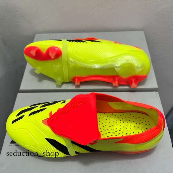 Botas de fútbol 2024 Summer Soccer Shoes Designer World Cup Original Stock Zapatos de fútbol Generación Predator Bottomed Bottom 651