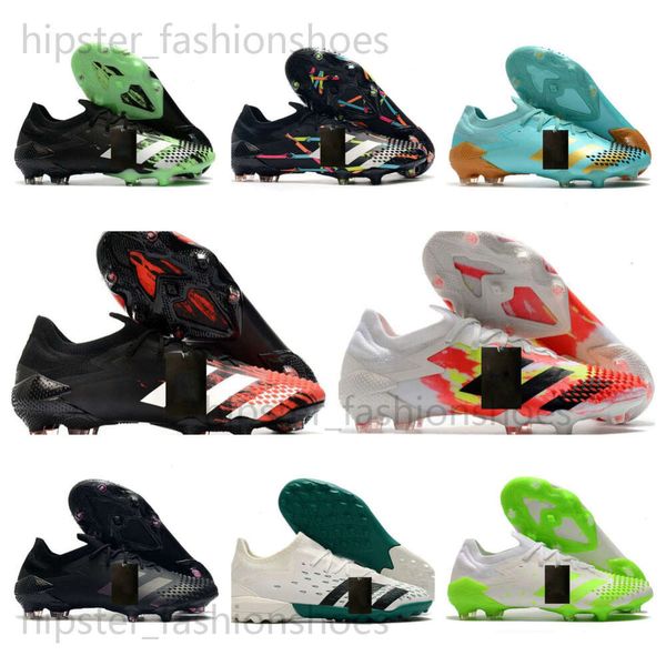 Chaussures de football Precision FG crampons de football en salle chaussures hommes crampons de football Predator bottes extérieur Tormentor accélérateur électricité rouge solaire jaune vert botte