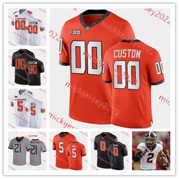 Voetbal Chris Carson Oklahoma State Cowboys voetbaljersey Emmanuel Ogbah Blake Jarwin Kevin Peterson Darrion Daniels Jaylen Warren Custom Oklahoma State