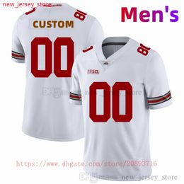 Football Custom S-6XL NCAA Ohio State Buckeyes Maglie da calcio 44 J.T. Tuimoloau 33 Jack Sawyer Julian Fleming 77 Paris Johnson Jr. 1